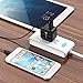 iClever BoostCube 2-Pack 12W USB Wall Charger Universal Portable Travel Charger with Foldable Plug for iPhone X/8/7/7 Plus/6S/6 Plus, iPad Pro Air/Mini and other Cell Phone, Tablet, Black