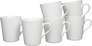 Ritzenhoff & Breker Kaffeebecher-Set Primo, 6-teilig, Porzellan