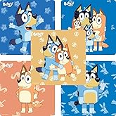 SmileMakers Bluey Stickers, 2.5 Inches, 100 Count, Multicolor