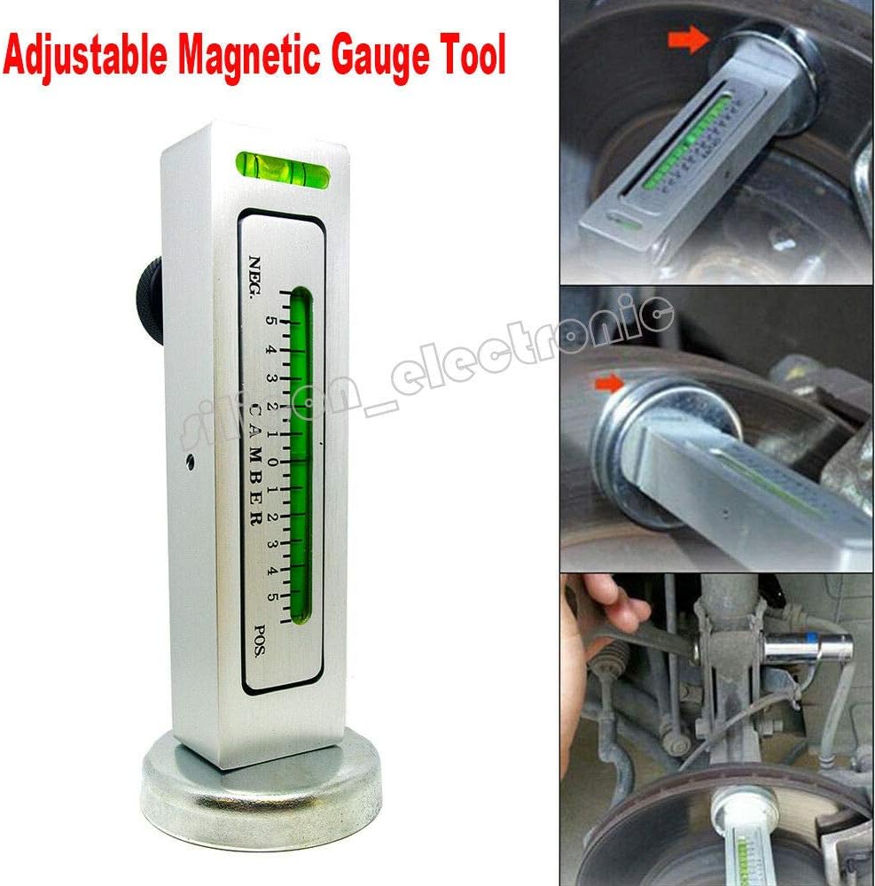 Universal Magnetic Gauge Tool For Car Truck Camber Castor Strut Wheel Alignment