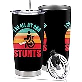 BSHELLOE Broken Leg Gifts - Stainless Steel Vacuum Insulated Tumbler 20 Oz