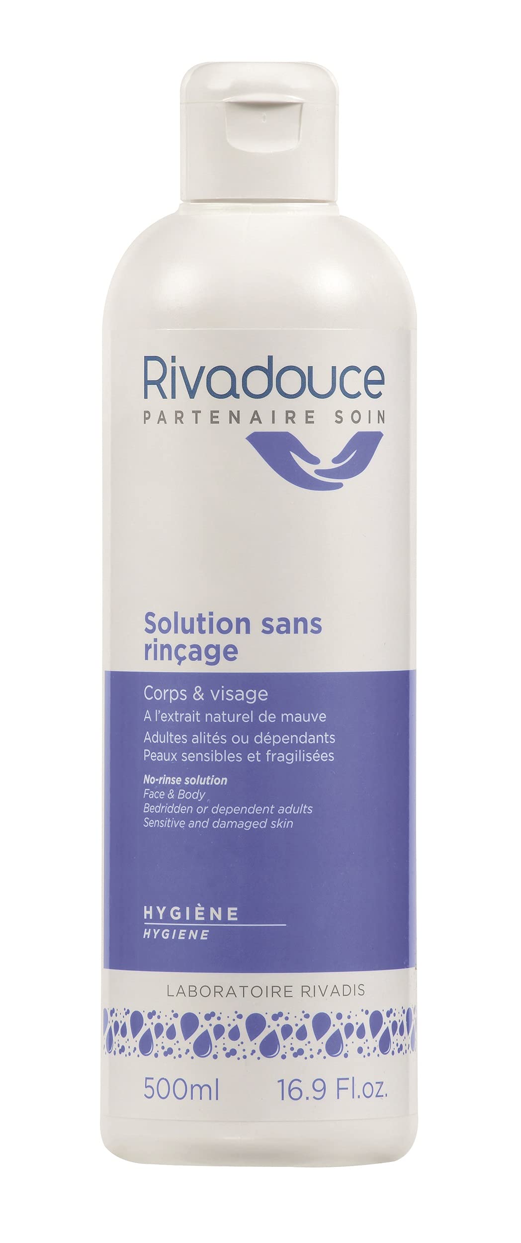 Rivadouce Senior No-Rinse Cleansing Solution 500 ml