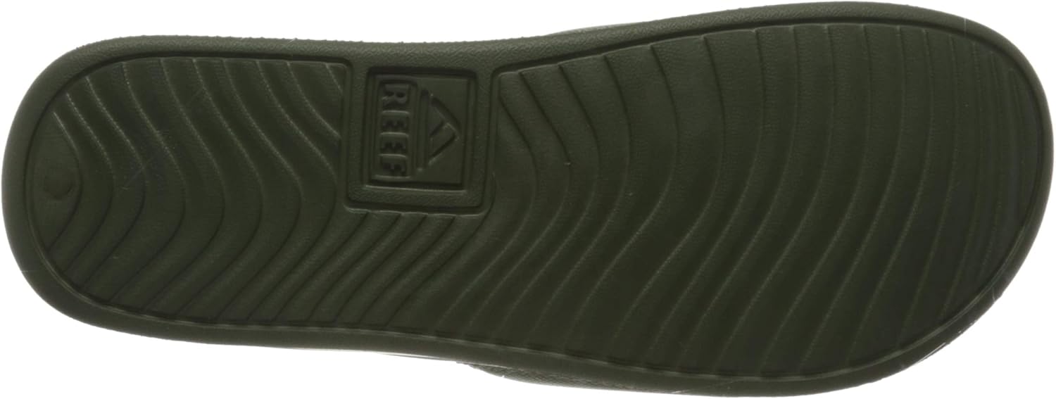REEF Men's Flip Flop Slide Sandal, Black: Shoes