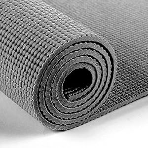 TNP Accessories Yoga Exercise Fitness Workout Non Slip Mat With Carry Case