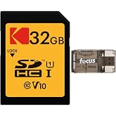 Kodak 32GB SDHC Memory Card Bundle | All-in-One Card Reader, (2 items)