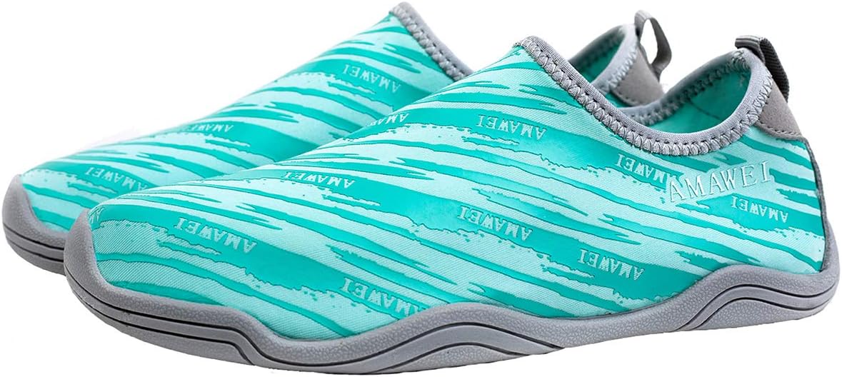 VAMV Water Shoes for Kids Boys Girls Quick Drying Beach Swim Shoe Sneakers Slip On Aqua Sock(Little Kid/Big Kid)