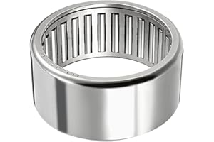 Kozelo 1pcs HK3520 Needle Roller Bearings - [35mm Bore Dia x 42mm OD x 20mm Width] Drawn Cup Open End for Agricultural Construction Equipment, GCr78
