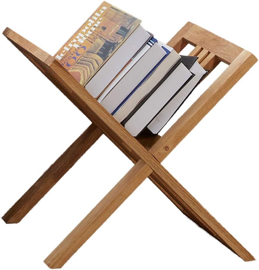 ZHongWeiBookshelf Solid Wood Floorstanding Creative Multifunction