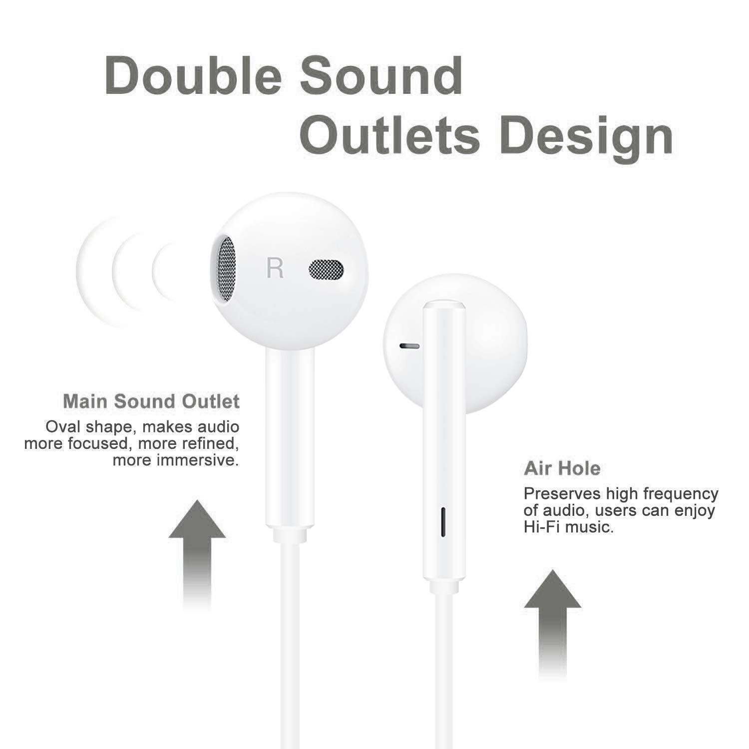 Headphones/Earphones/Earbuds/Headsets 3.5mm Wired Headphones Noise