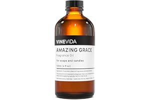 VINEVIDA Amazing Grace 4oz Essential Oil for Soap Making, Candle Making, Perfume, Soy Candles, Bath Bombs, Linen Spray, Air Freshener, Laundry Freshies