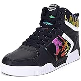 MG ZERVIX Men's Fashion Sneakers High Top Skate Shoes Stylish Casual Hip Hop Shoes