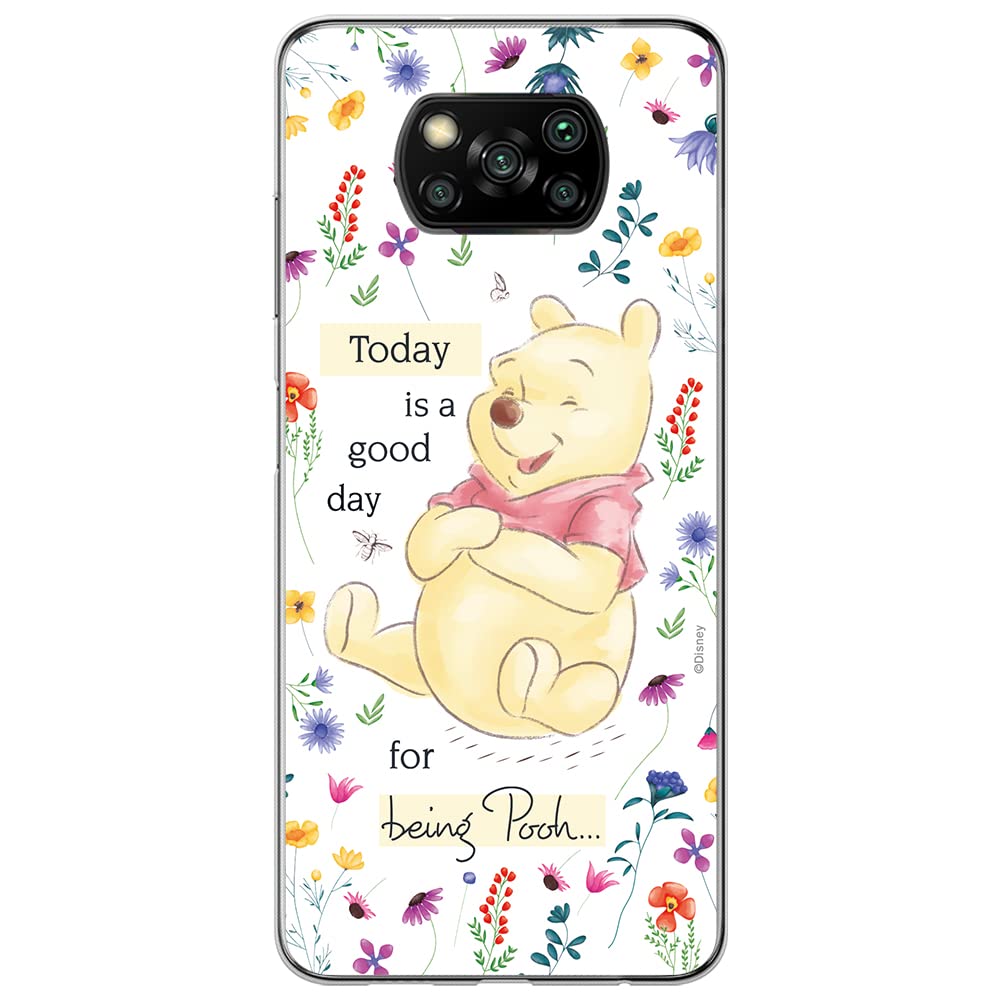 ERT GROUP mobile phone case for Xiaomi POCOPHONE X3 original and officially Licensed Disney pattern Winnie the Pooh and friends 029 optimally adapted to the shape of the mobile phone, case made of TPU