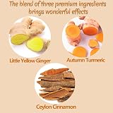 ULTHMOK Premium Turmeric Ginger Cinnamon Tea Bags 100% Natural view 3