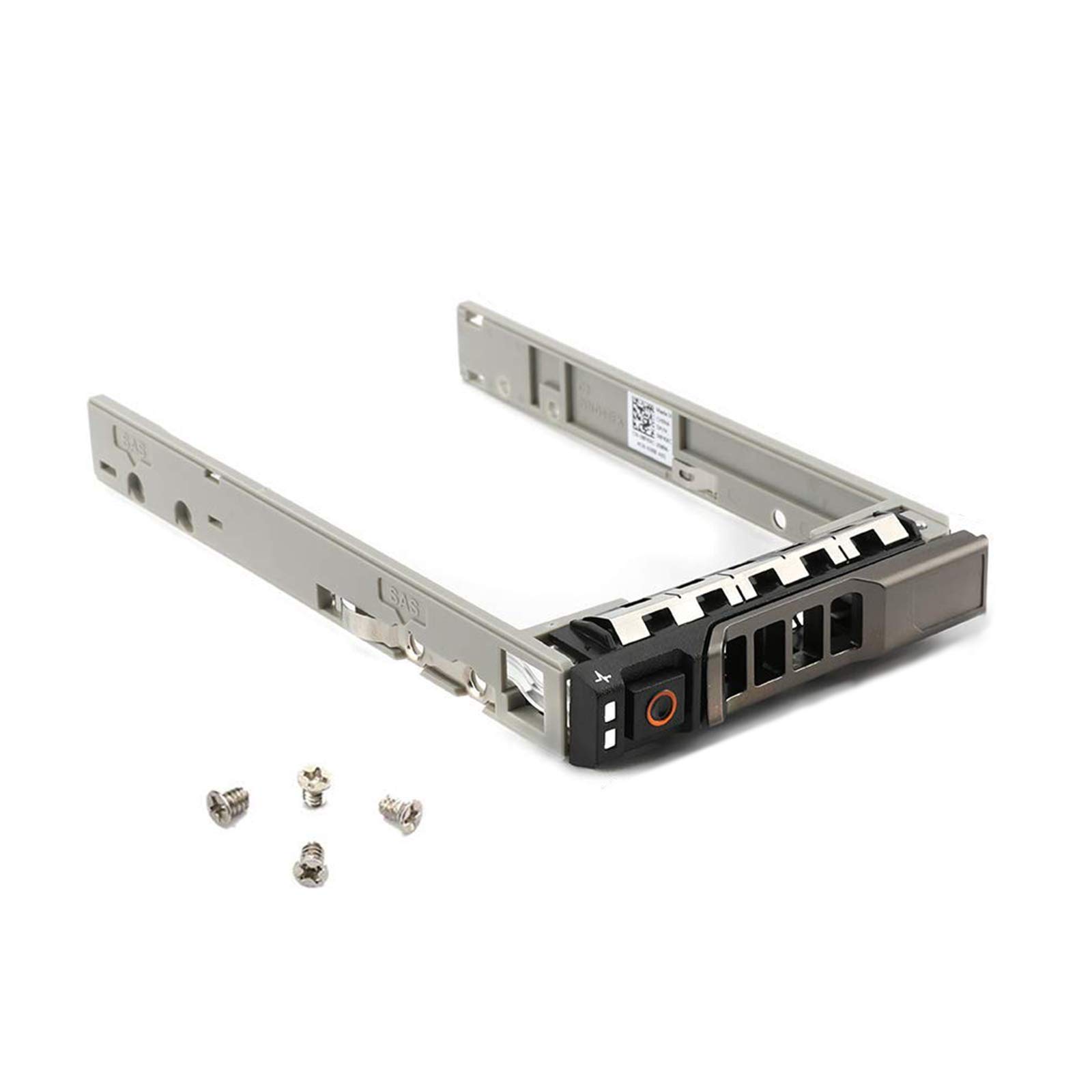 RGBS 2.5" SAS/SATA Hard Drive Tray Caddy for Dell G176J Dell PowerEdge R310 R320 R410 R420 R510 R515 R520 R710 R610 R620 R715 R720 R720xd R810 R815 R820 R910 1900 1950 2900 2950 6900 6950 +4 screws