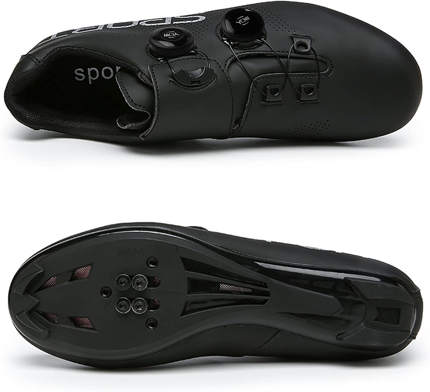  | Scurtain Unisex Mens Womens Road Bike Cycling Shoes Riding Shoes with Compatible Cleat Peloton Shoe with SPD and Delta for Men Women Lock Pedal Bike Shoes Indoor Outdoor | Cycling