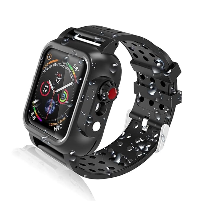 Funda para Apple Watch Serie 4 de 44 mm con Correa de Silicona ...