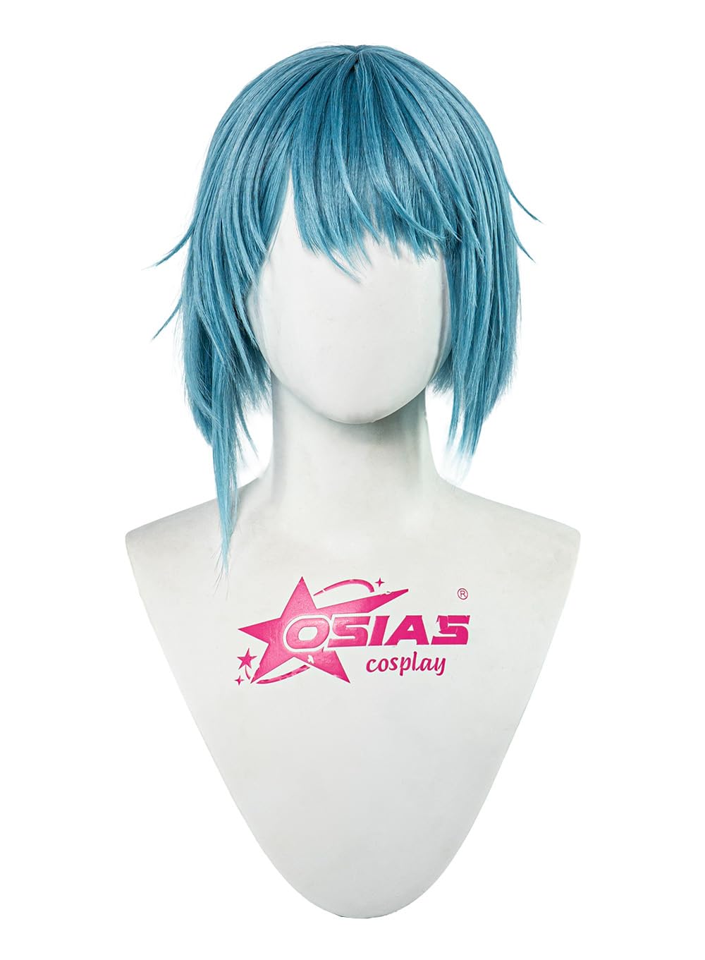 OSIAS Miki Sayaka Wig Blue Short Synthetic Heat Resistant Hair