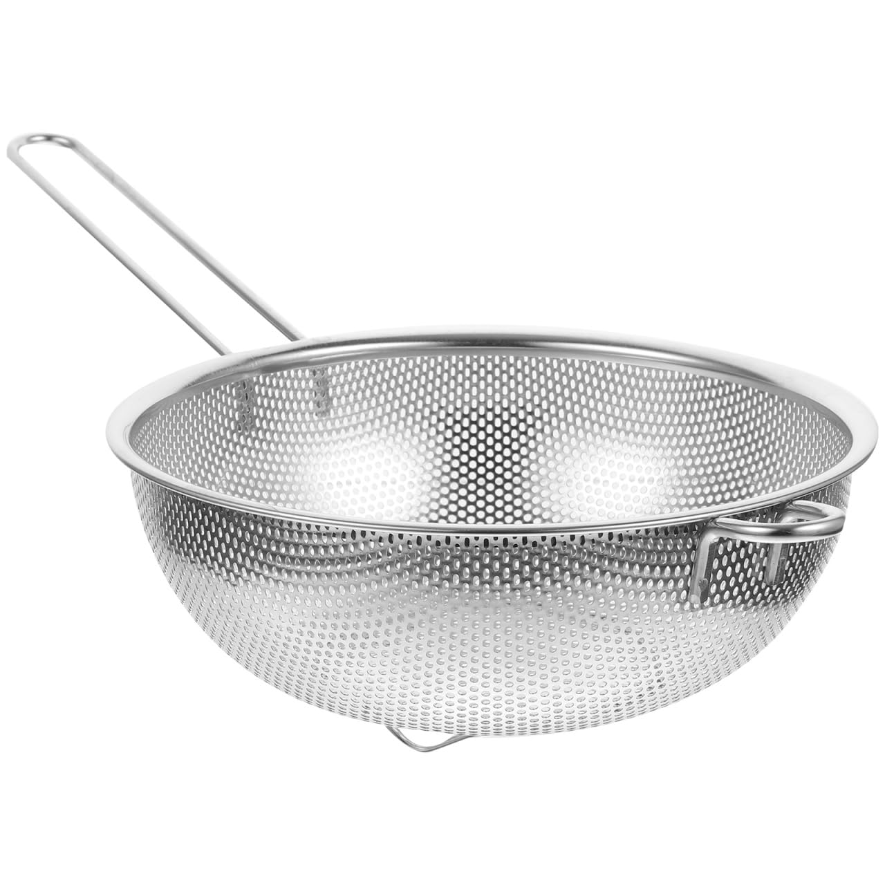 UPKOCH Stainless Steel Fine Mesh Colander Strainer with Handle - 33.7*19.2*6.3 cm