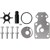 MARKGOO Water Pump Impeller Repair Kit 69G-W0078-00-00 for Yamaha 4 stroke Outboard 8 9.9 HP T8 T9.9 Boat Motor Engine Rebuild Service Parts Replacement Sierra 18-3475 69G-W0078-02-00