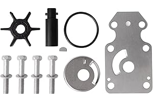 MARKGOO 69G-W0078-00-00 Water Pump Impeller Repair Kit for Yamaha Outboard 4 stroke 8 9.9 HP T8 T9.9 Boat Motor Engine Rebuil