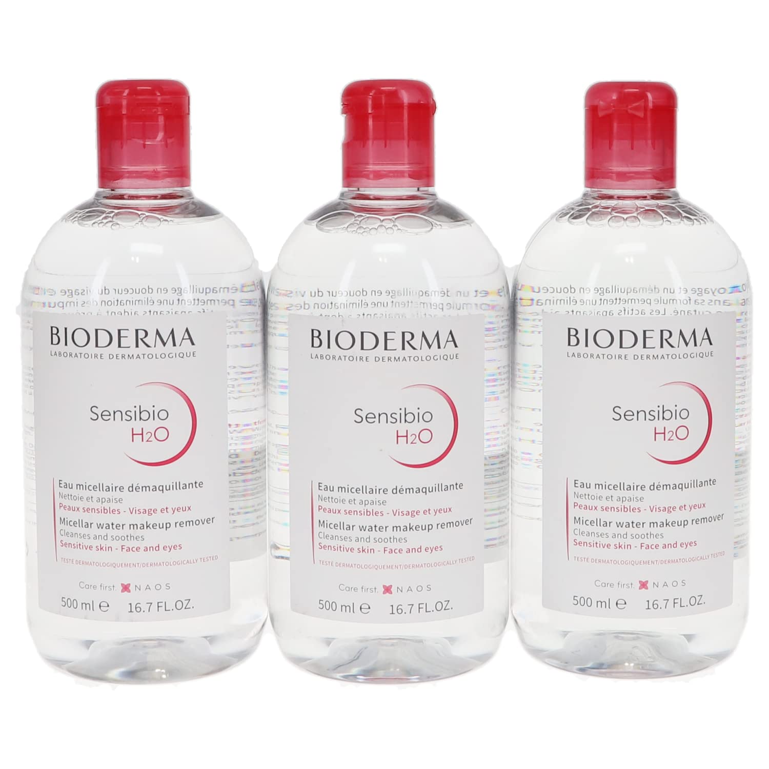 ビオデルマ BIODERMA サンシビオ H2O （エイチ ツーオー） D 500mL 【3本セット】 [並行輸入品]商品画像