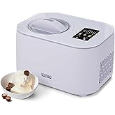 Iceman by Chefman Trio Ice Cream Maker | No Pre-Freezing with Built-In Compressor | for Ice Cream, Froyo, Sorbet, Sherbet, Italian Ice, Frozen Yogurt &amp; More | (2) 20oz Containers &amp; Lids