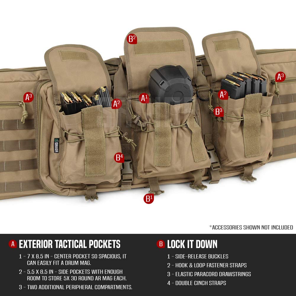 Savior Equipment American Classic Tactical Double Long Rifle Pistol Gun