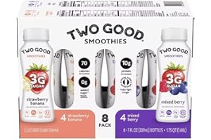 GROCERAMA Two Good Yogurt Smoothies Variety Pack, 8 ct./7 oz.