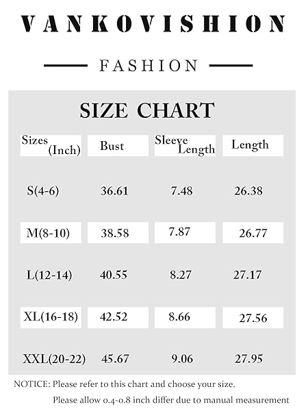 VANKOVISHION SHORT SLEEVE T-SHIRTS TOPS CASUAL BASIC TEES FOR WOMEN