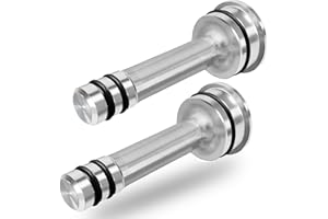 DOVABIETAR 2Pack 6l80 Thermostat Bypass Kit, Thermal Bypass Valve 6l80 Compatible with 6L80 6L90 and 8L90 Transmission Thermostat Bypass Tool with Buna O-rings CNC Machined Aluminum