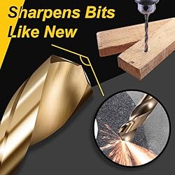 GIRLSECRET Drill Bit Sharpener, Power Drill Bit