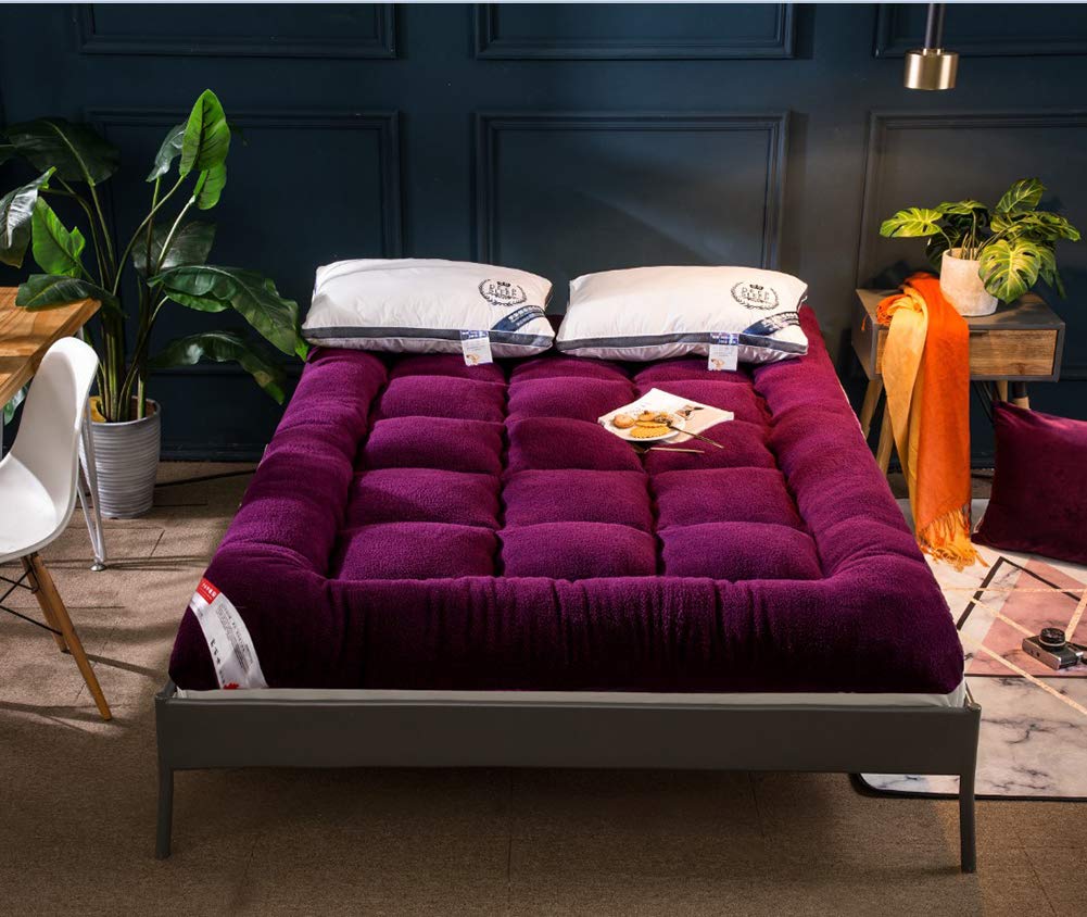 Alfombra de Piso Gruesa colchón de Suelo para Dormir colchoneta