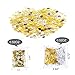 80th Birthday Party Decorations, Konsait 80th Birthday Party Hanging Swirl Decorations Black and Gold (15 Counts), Happy Birthday & 80 Table Confetti (1.05oz), Age 80 Party Supplies