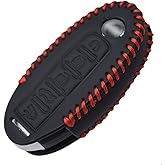 Handmade Stitching Leather Key Fob Cover for Nissan Titan Frontier SL Pro-4X Armada Rogue Maxima Altima Sentra Patrol Pathfinder GTR Z Performance