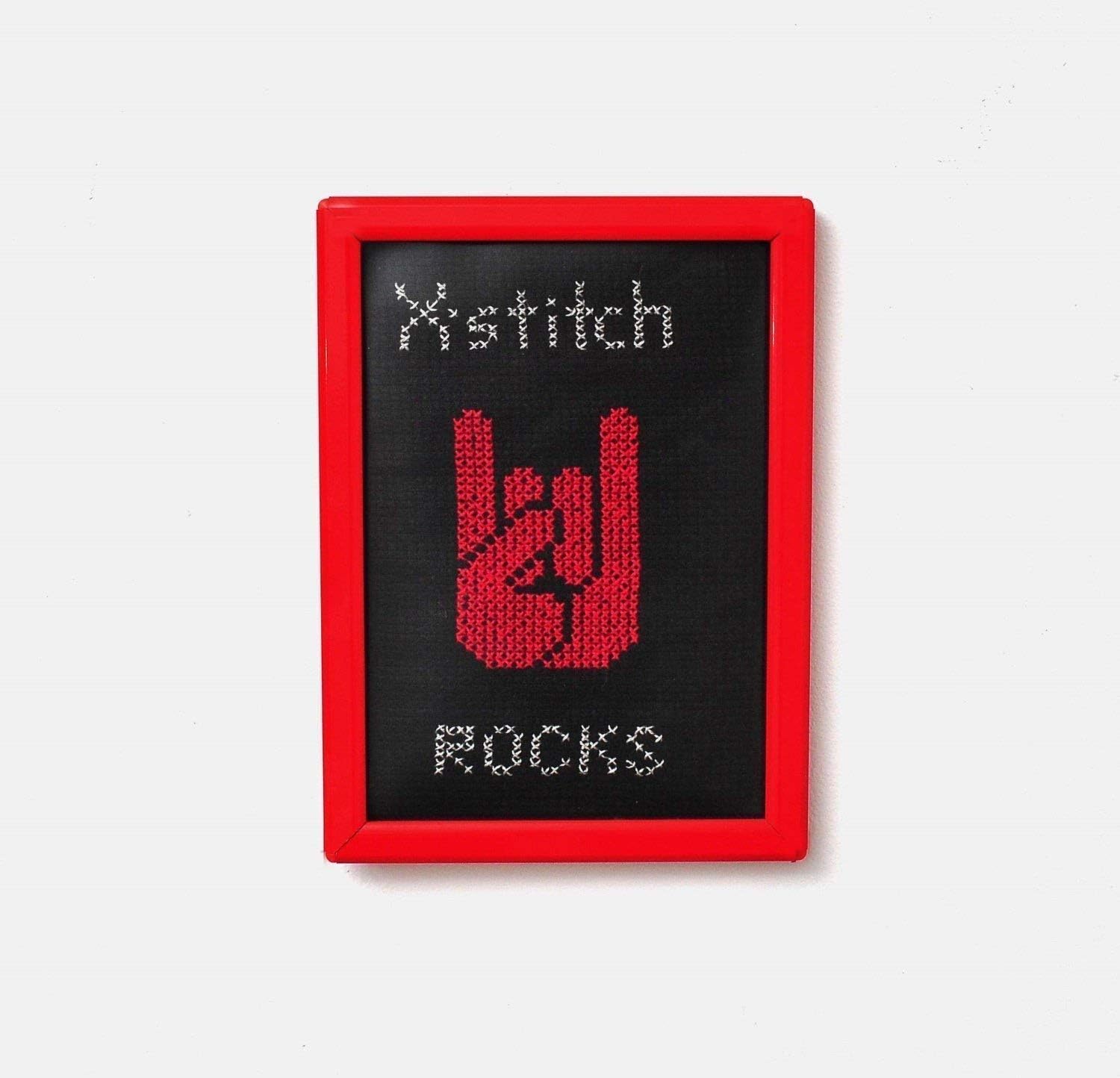 X-Stitch Rocks - Cross Stitch in Frame