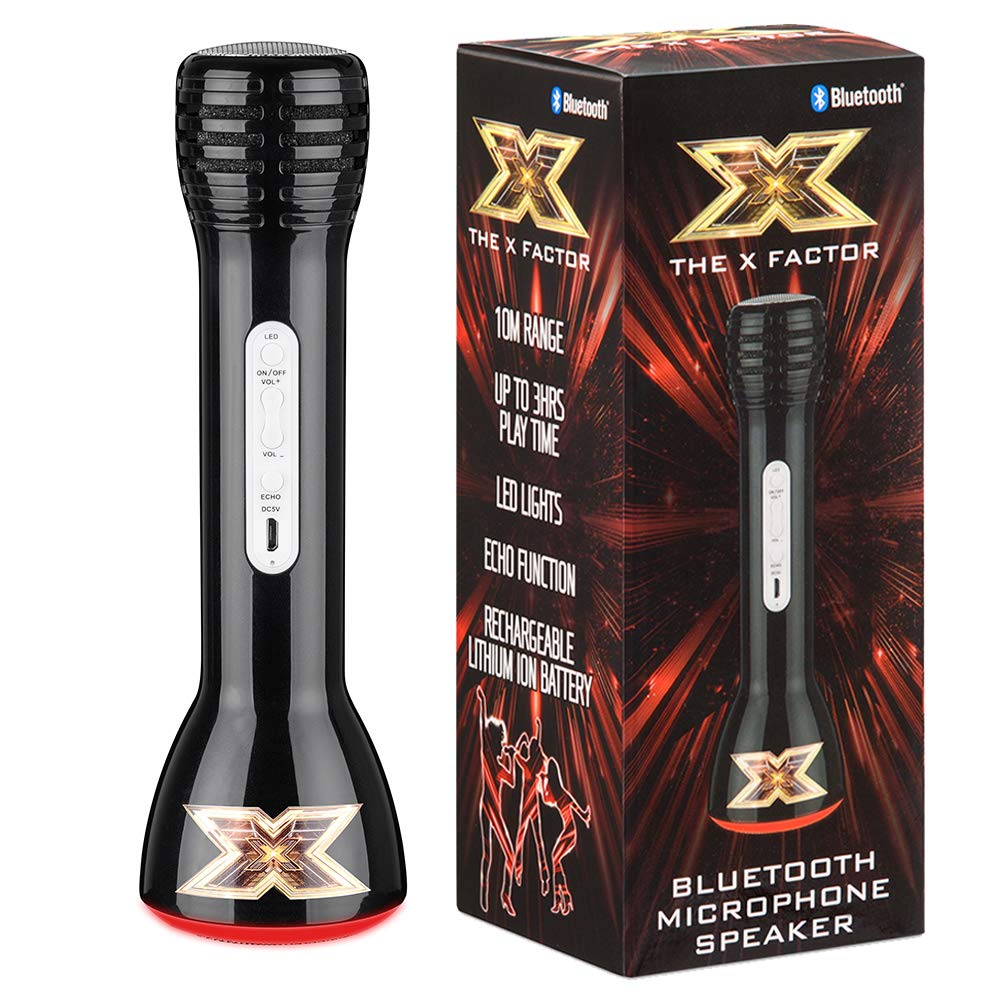 The X Factor TY6084 XF1S Karaoke Microphone, Black