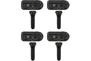 4Pcs 68378369AB 434Mhz Car TPMS Tire Pressure Monitor Sensor Compatible With Dodge Ram 1500 2024 Ram 2500 Ram 3500 2019-2024