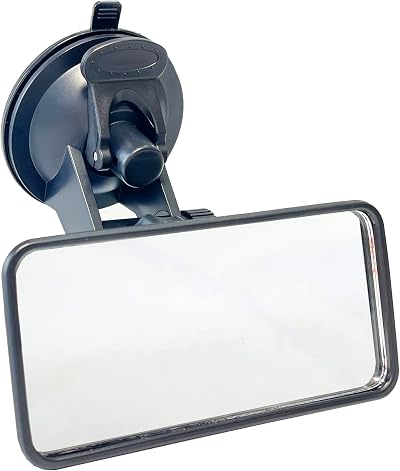 Kitbest Rear View Mirror for Driving Test Baby Car Mirror 120mm