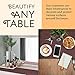 Anna Stay Table Runners - Trivet & Table Runner, Handles Heat Up to 300F, Anti Slip, Hand Washable, Great for Hot Dishes and Pots, Great as Dresser Decor & Table Decor, Brown Dining Room Table Runner