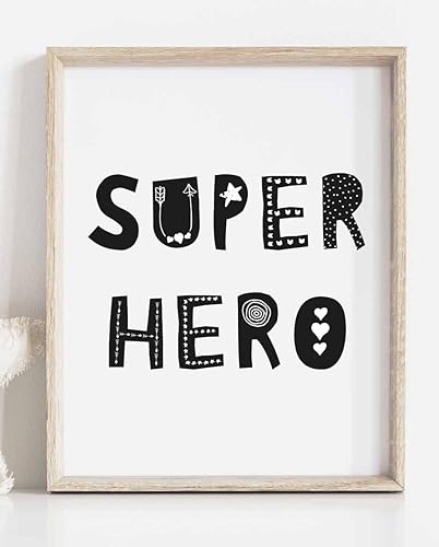 scandi nursery prints