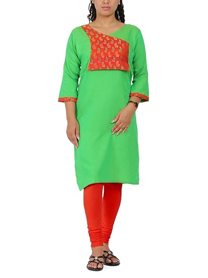 Women's Cotton Straight Kurta