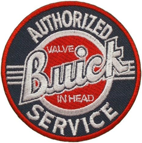 Buick Authorized Service Logo 1960's PB10 Iron on Patches