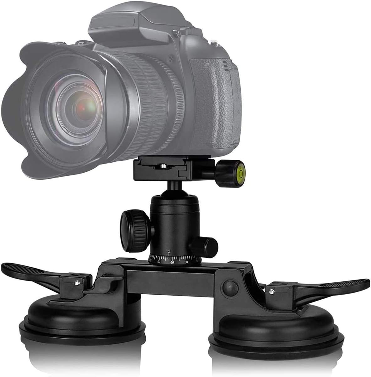 Heavy Duty DSLR Camera Suction Cup Car Mount Professional Camcorder