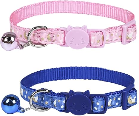 girl kitten collars