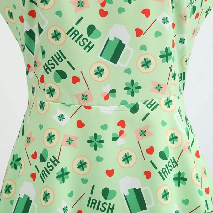 irish swing dress