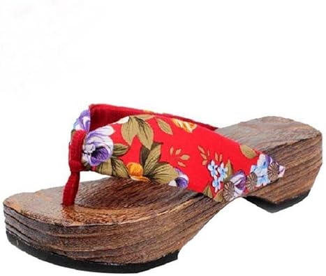 wood sandals