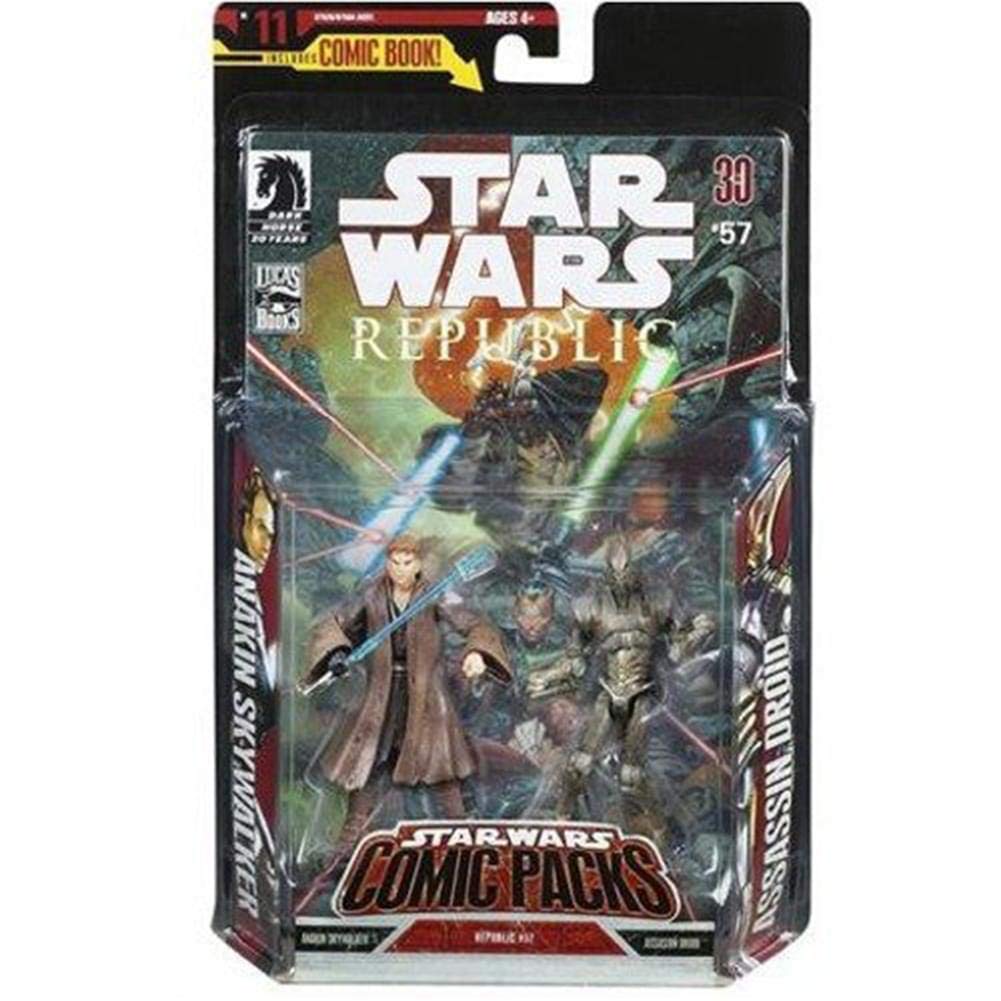 Star Wars Expanded Universe Comic Pack - Anakin and Assassin Droid Action Figures