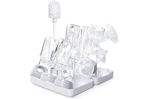 Termichy Travel Baby Bottle Drying Rack, Compact Size with Large Capacity for Working Mom, Visit Families, Friends or Camping with Baby Gary