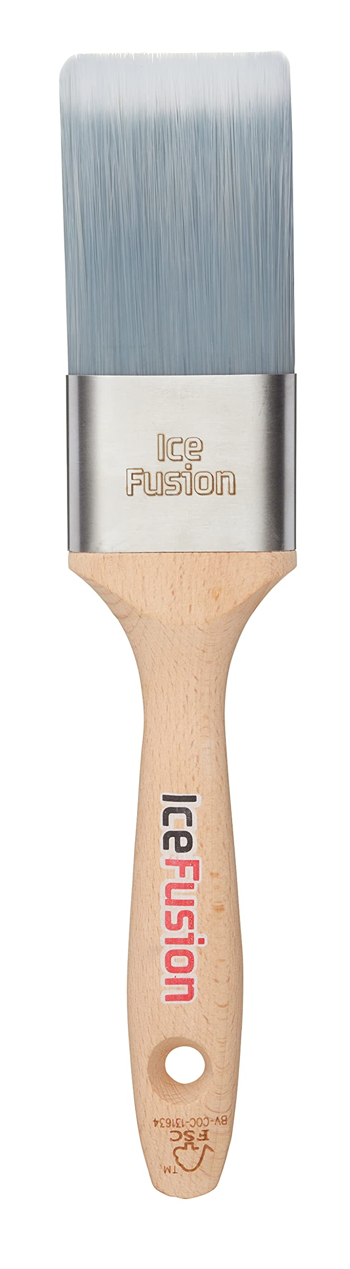 ProDec Advance Ice Fusion Trade Professional Synthetic Paint Brush for an Ultra-Smooth Finish Painting with Emulsion, Gloss and Satin Paints on Walls, Ceilings, Wood and Metal, 2" 50mm, Grey