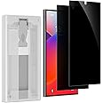 posidentists 2 Pack for Samsung Galaxy S24 Ultra 6.8" Privacy Screen Protector-PET Film [Not Glass] Auto-Alignment Kit, Anti-Glare, Anti-Fingerprint, Easy Installation, Case Friendly Matte Film